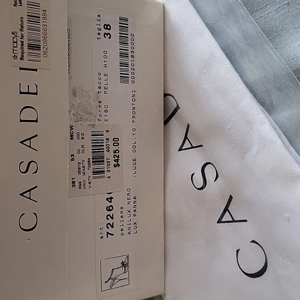 NEW Casadei Black & Cream Spectator Style - Picture 7 of 8